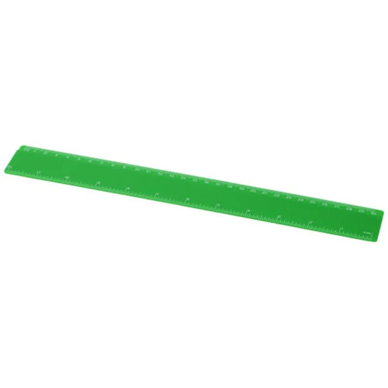 Regla de plástico reciclado de 30 cm Refari